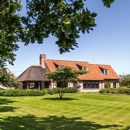 Hoeve Den Akker: Luxe Vakantiewoningen met Alpaca's nabij Brugge Damme Exterior photo